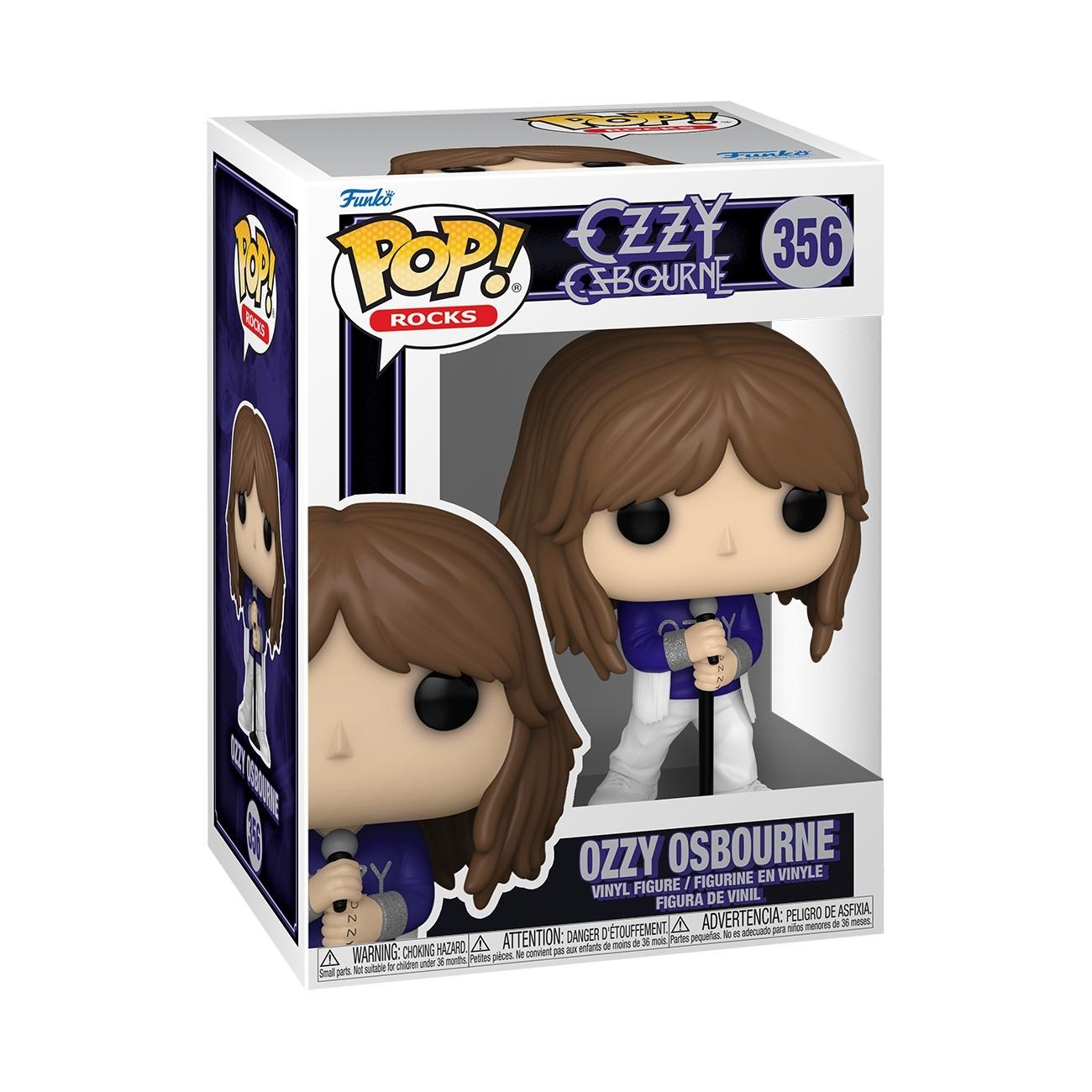 Funko POP! Rocks: Ozzy Osbourne Glitter - Figura in Vinile da Collezione per Collezionisti
