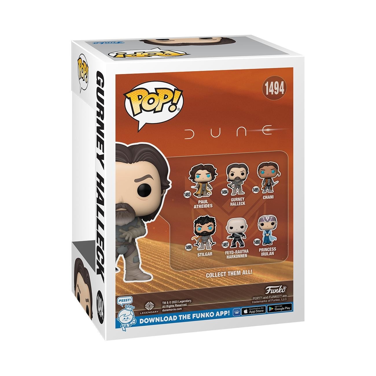 Funko Pop! Movies: Dune 2 - Gurney Halleck - Figura in Vinile da Collezione - Altezza 9 cm - Merchandising Ufficiale - Idea Regalo per Collezionisti e Fan