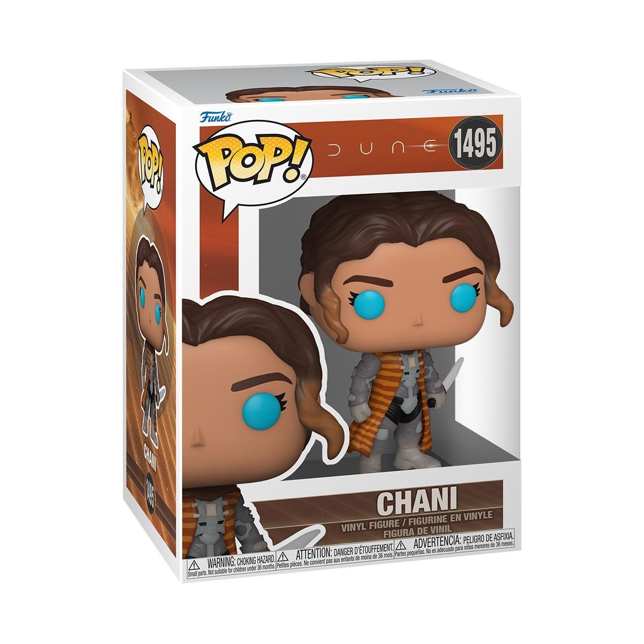 Funko Pop! Movies: Chani - Figura in Vinile da Collezione - Dune 2 - Altezza 9 cm - Idea Regalo e Merchandising Ufficiale