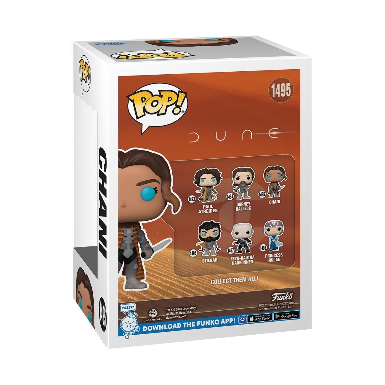 Funko Pop! Movies: Chani - Figura in Vinile da Collezione - Dune 2 - Altezza 9 cm - Idea Regalo e Merchandising Ufficiale