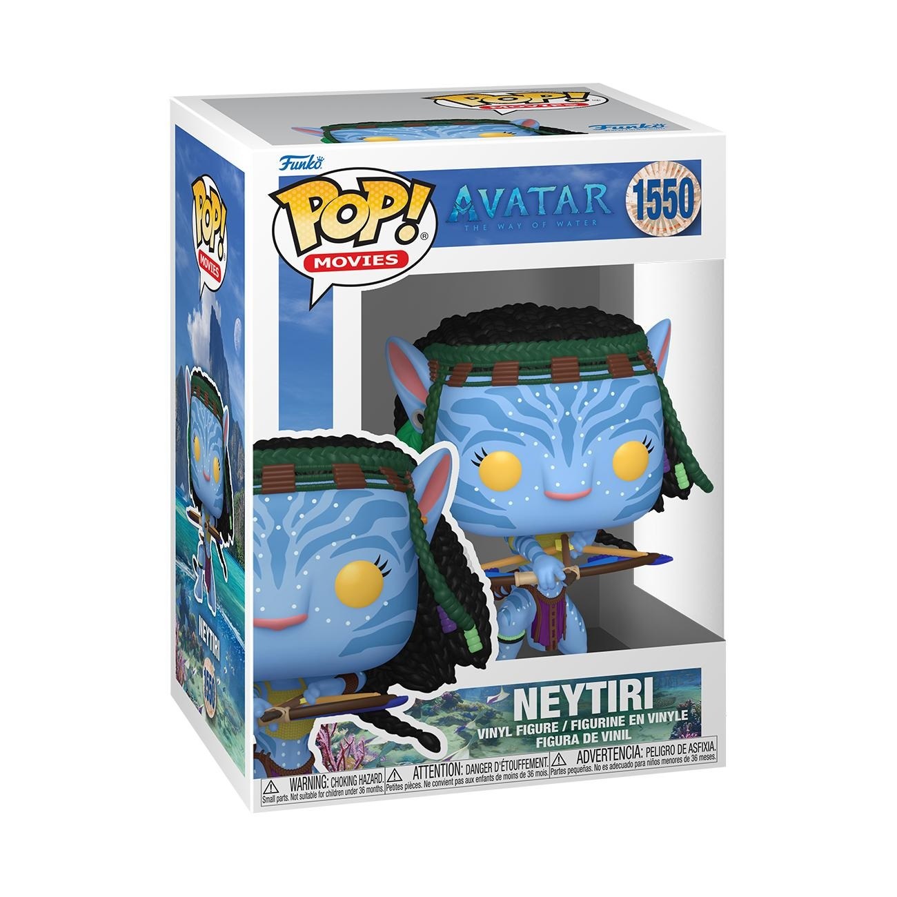 Funko POP! Neytiri (Battle) - Figura in Vinile da Collezione - Avatar: The Way Of Water - Altezza 9,5 cm - Merchandising Ufficiale