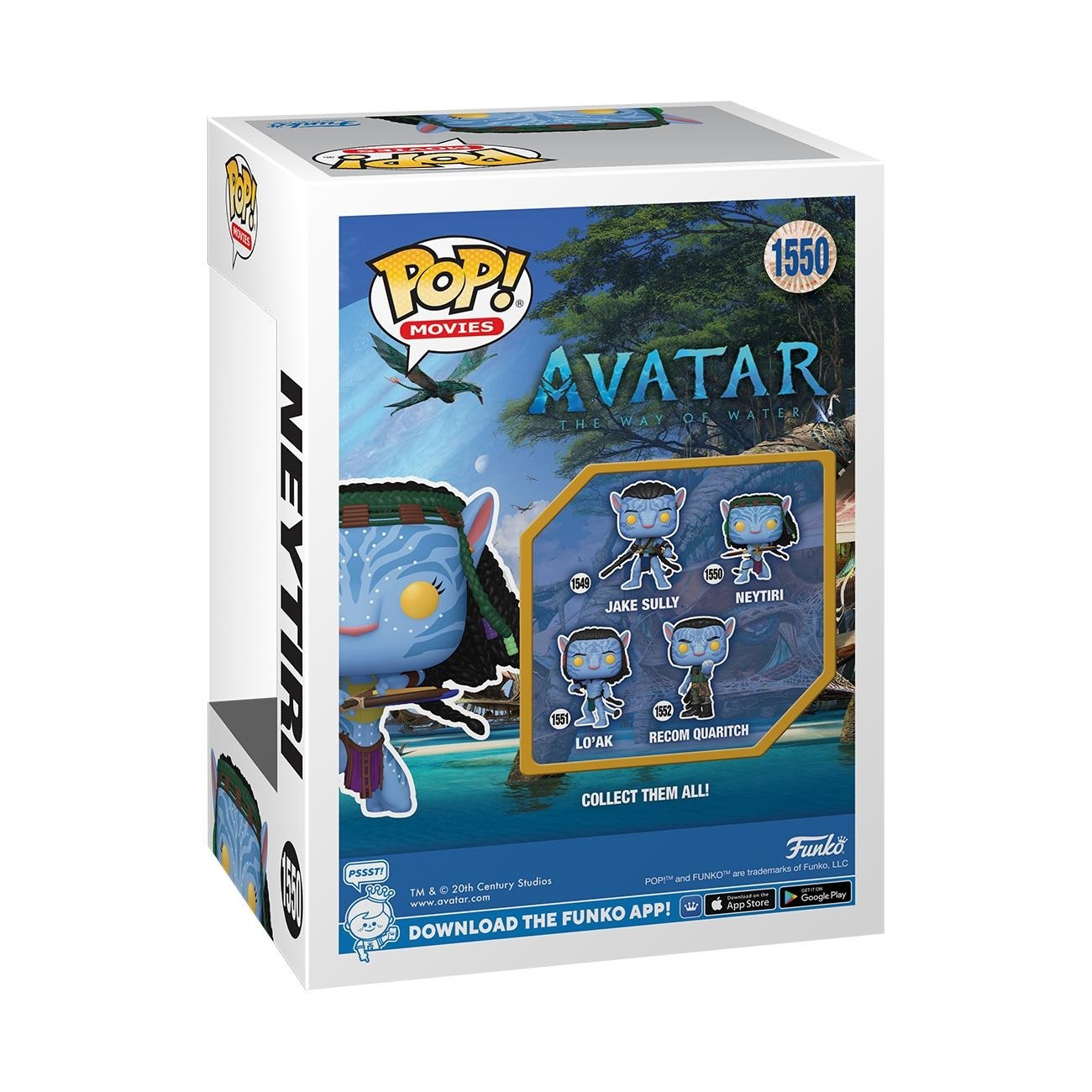 Funko POP! Neytiri (Battle) - Figura in Vinile da Collezione - Avatar: The Way Of Water - Altezza 9,5 cm - Merchandising Ufficiale