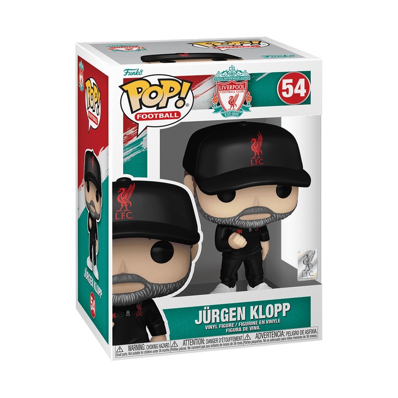 Funko POP! Jürgen Klopp - Figura in Vinile da Collezione - Liverpool FC - 9,5 cm