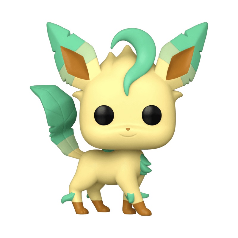 Funko POP! Games: Pokemon - Leafeon - Figura in Vinile da Collezione - Altezza 9,5 cm - Merchandising Ufficiale per Collezionisti