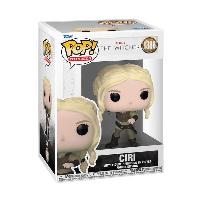 Funko Pop! Ciri - Witcher SZN 3 - Figura in Vinile da Collezione - Altezza 100 mm - Oggetto da Collezione e Idea Regalo