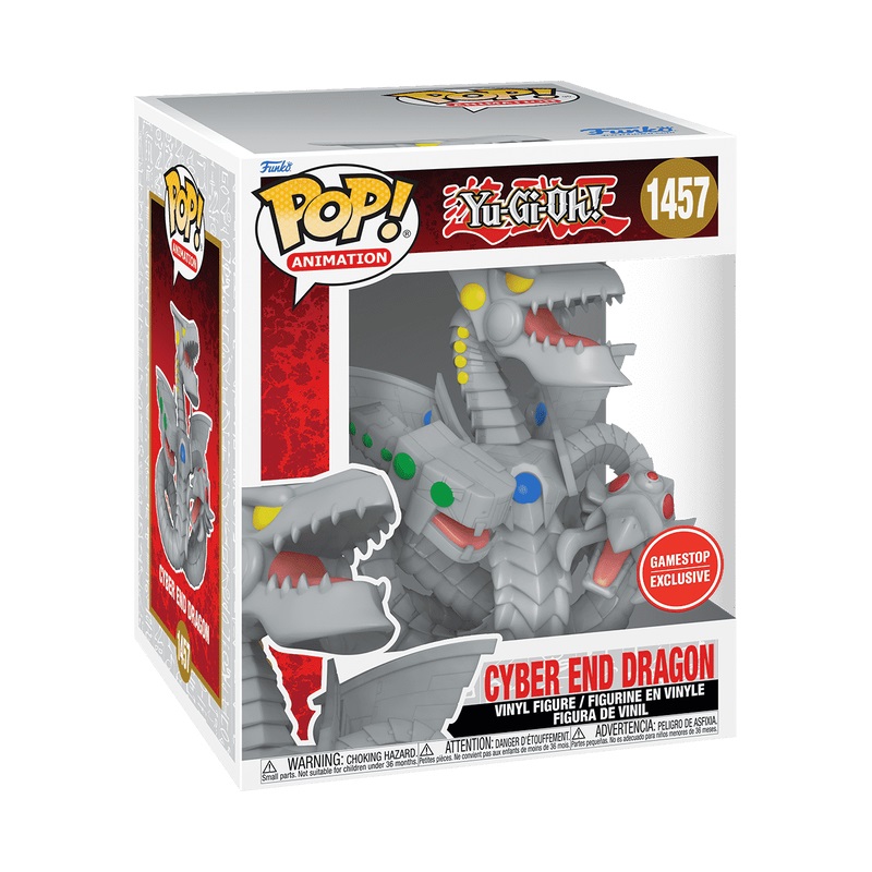 Funko Pop! Yu-Gi-Oh! Cyber End Dragon - Figura da Collezione Supersized #1457