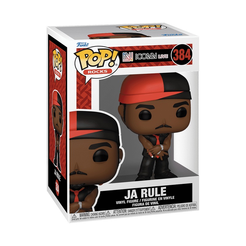 Funko Pop! Rocks - Figura in Vinile da Collezione Ja Rule - Merchandising Ufficiale per Collezionisti e Fan della Musica