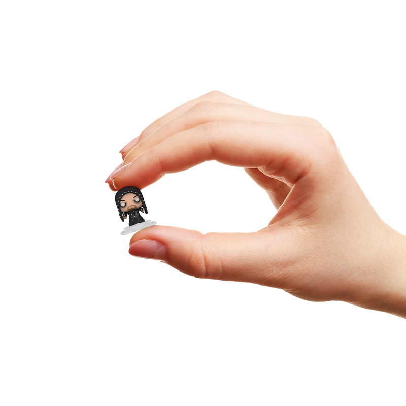 Funko Bitty Pop! WWE - 4 Pack di Figure in Vinile con The Undertaker, British Bulldog, Batista e Mistero - 0,9 Pollici (2,2 cm) Collezionabili