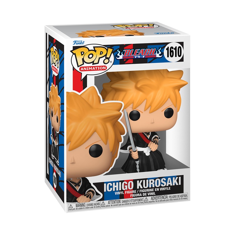 Funko Pop! Animation - Ichigo Kurosaki 1610 - Figura in Vinile da Collezione 9,5 cm - Merchandising Ufficiale Bleach