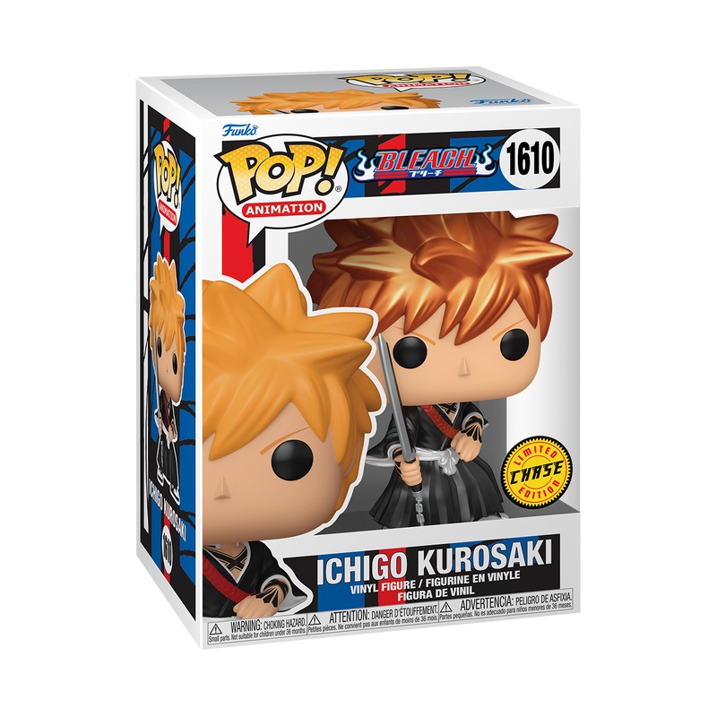 Funko Pop! Animation - Ichigo Kurosaki 1610 - Figura in Vinile da Collezione 9,5 cm - Merchandising Ufficiale Bleach