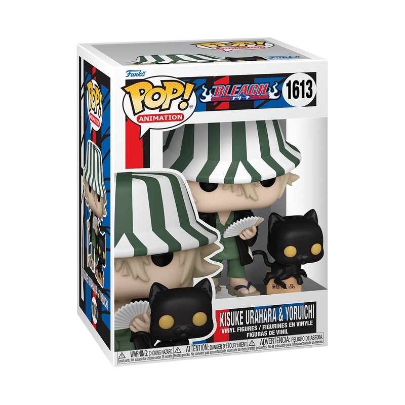 Funko Pop! Animation 1613 - Kisuke Urahara & Yoruichi - Bleach - Figurina in PVC da Collezione