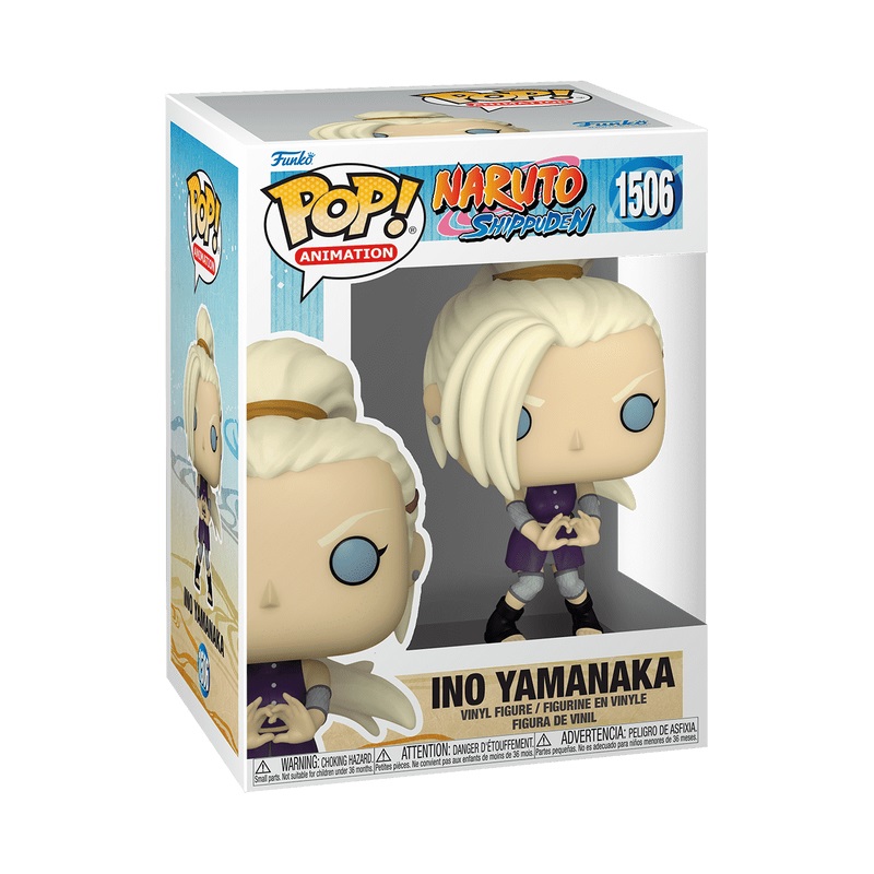 Funko POP! Animation: Naruto - Ino Yamanaka - Figura in Vinile da Collezione - Altezza 9,5 cm - Merchandising Ufficiale per Collezionisti e Anime Fans