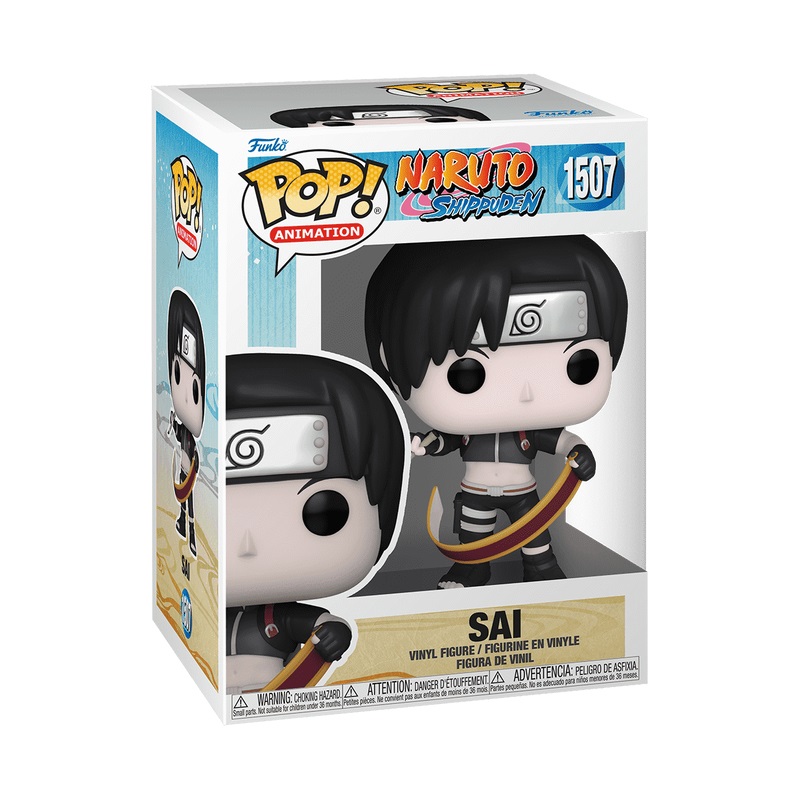 Funko POP! Animation: Naruto - Sai Yamanaka - Figura in Vinile da Collezione - Merchandising Ufficiale per Collezionisti e Fan degli Anime
