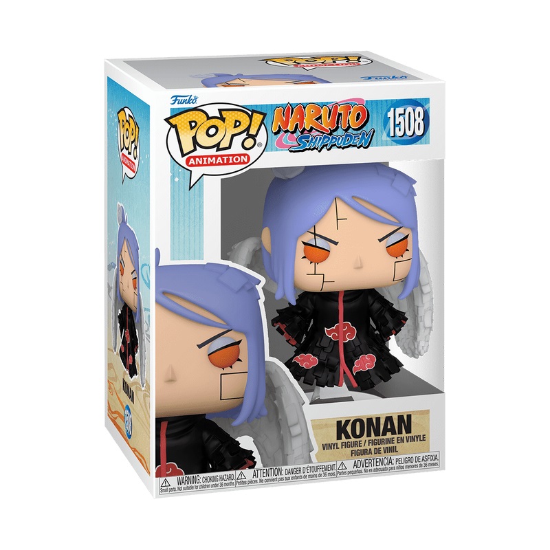 Funko POP! Animation: Naruto - Konan - Figura in Vinile da Collezione - Merchandising Ufficiale - Idea Regalo per Anime Fans