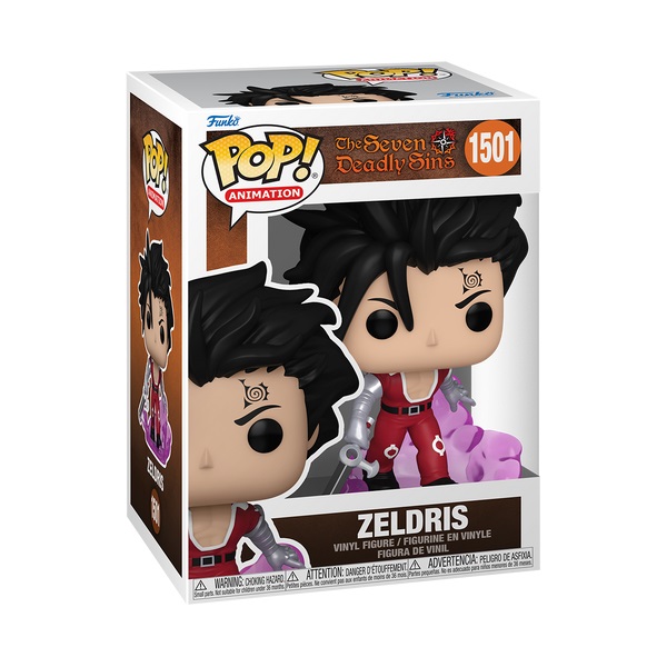 Funko Pop! Zeldris - The Seven Deadly Sins - Figura in vinile da collezione - Altezza 9,5 cm - Giocattolo per bambini e adulti