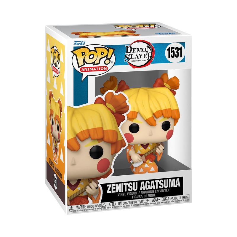 Funko POP! Animation: Demon Slayer - Zenitsu Agatsuma (Kimono) - Figura in Vinile da Collezione - Merchandising Ufficiale per Anime Fans