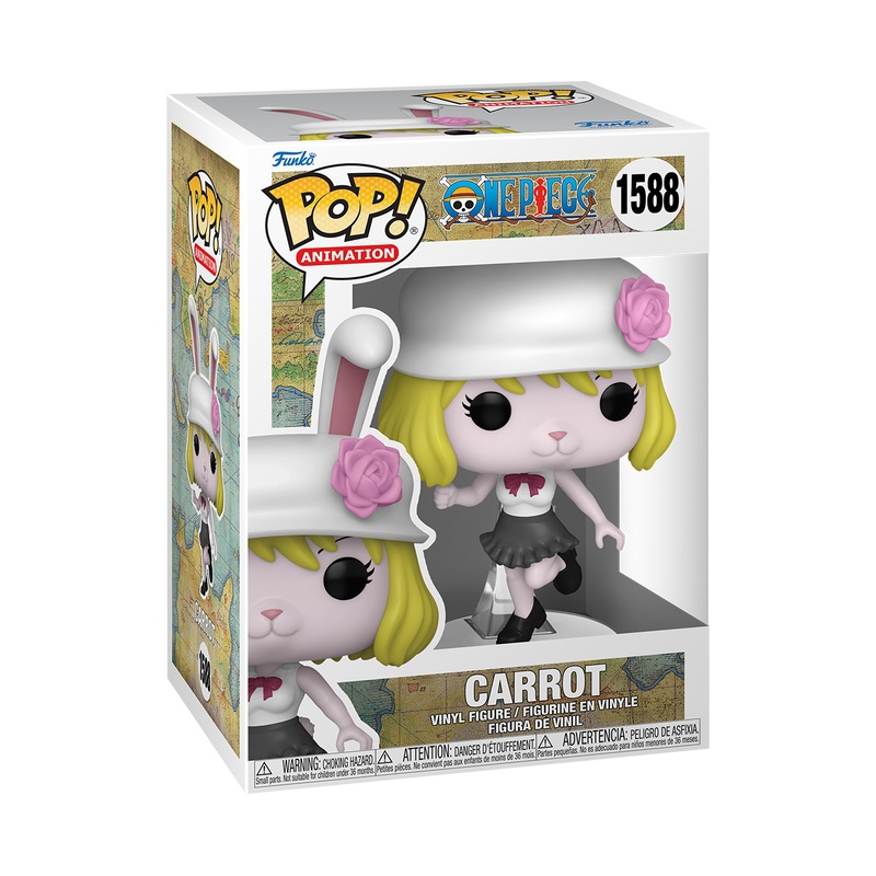 Funko POP! Animation: One Piece S8 - Carrot - Figura in Vinile da Collezione - Altezza 9,5 cm - Merchandising Ufficiale per Collezionisti e Fan degli Anime