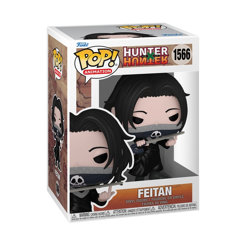 Funko POP! Animation - Hunter X Hunter - Feitan Portor - Figura in Vinile da Collezione - Merchandising Ufficiale per Anime Fans