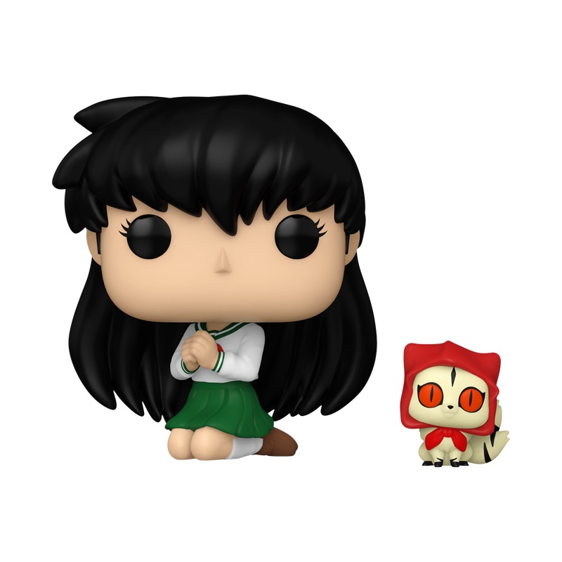 Funko Pop! Animation: Kagome Higurashi con Kirara - Figura in Vinile da Collezione - Altezza 9 cm - Merchandising Ufficiale per Collezionisti e Fan di Anime