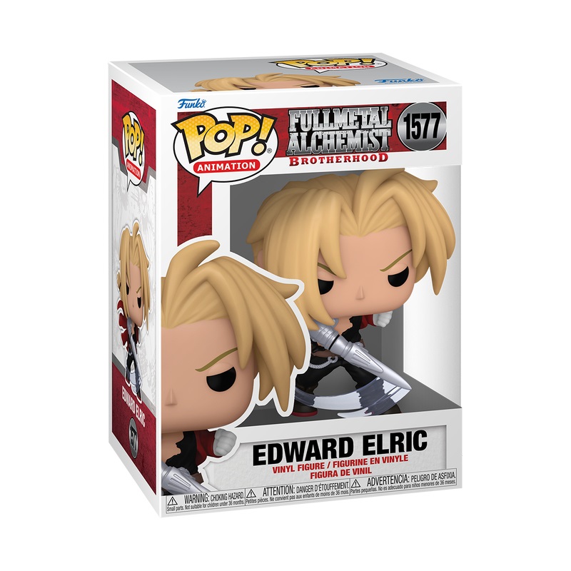 Funko Pop! Edward Elric con Lama - Fullmetal Alchemist: Brotherhood - Figura in Vinile da Collezione