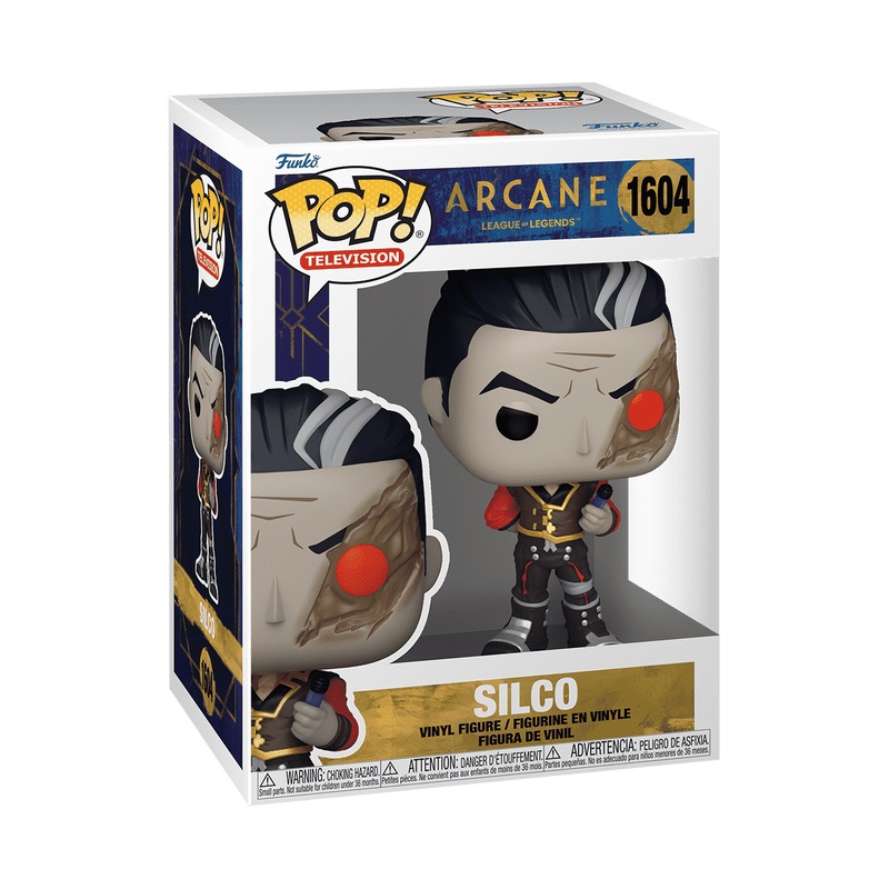 Funko Pop! Television - Silco - Arcane: League Of Legends - Figura in Vinile da Collezione - Altezza 9 cm - Merchandising Ufficiale