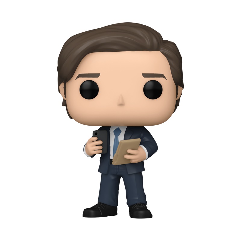 Funko POP! TV: Succession - Greg Hirsh Hirsch - Figura in Vinile da Collezione, Altezza 9,5 cm, Merchandising Ufficiale per Collezionisti e Fan