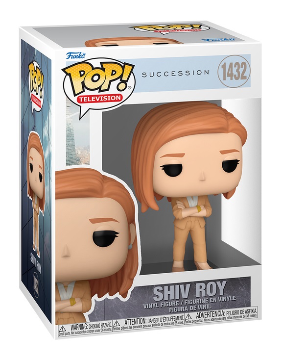 Funko POP! TV: Succession - Shiv Roy - Figura in Vinile da Collezione - Altezza 9,5 cm - Merchandising Ufficiale