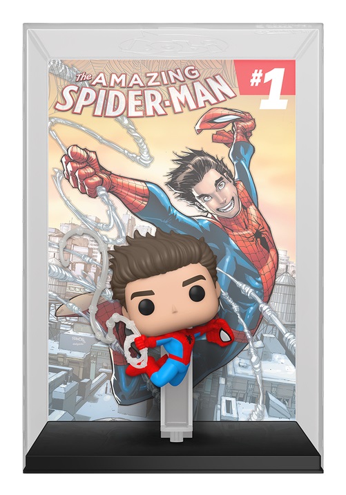 Funko Pop! Comic Cover - Marvel The Amazing Spider-Man #1 - Figura in Vinile da Collezione - Altezza 9 cm - Idea Regalo per Fan Marvel