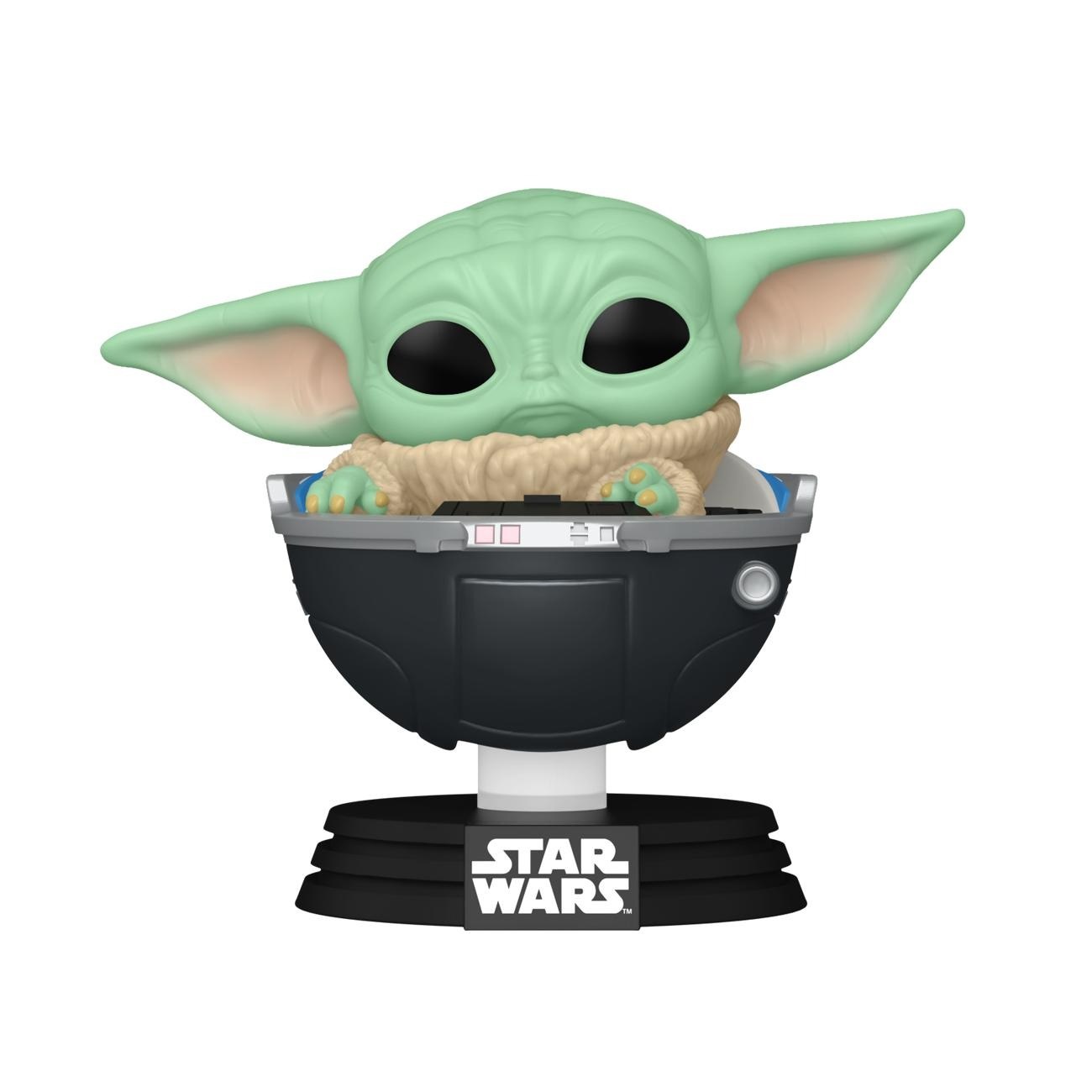 Funko Pop! Vinyl - Grogu (The Child, Baby Yoda) in Hovering Pram - Star Wars: The Mandalorian