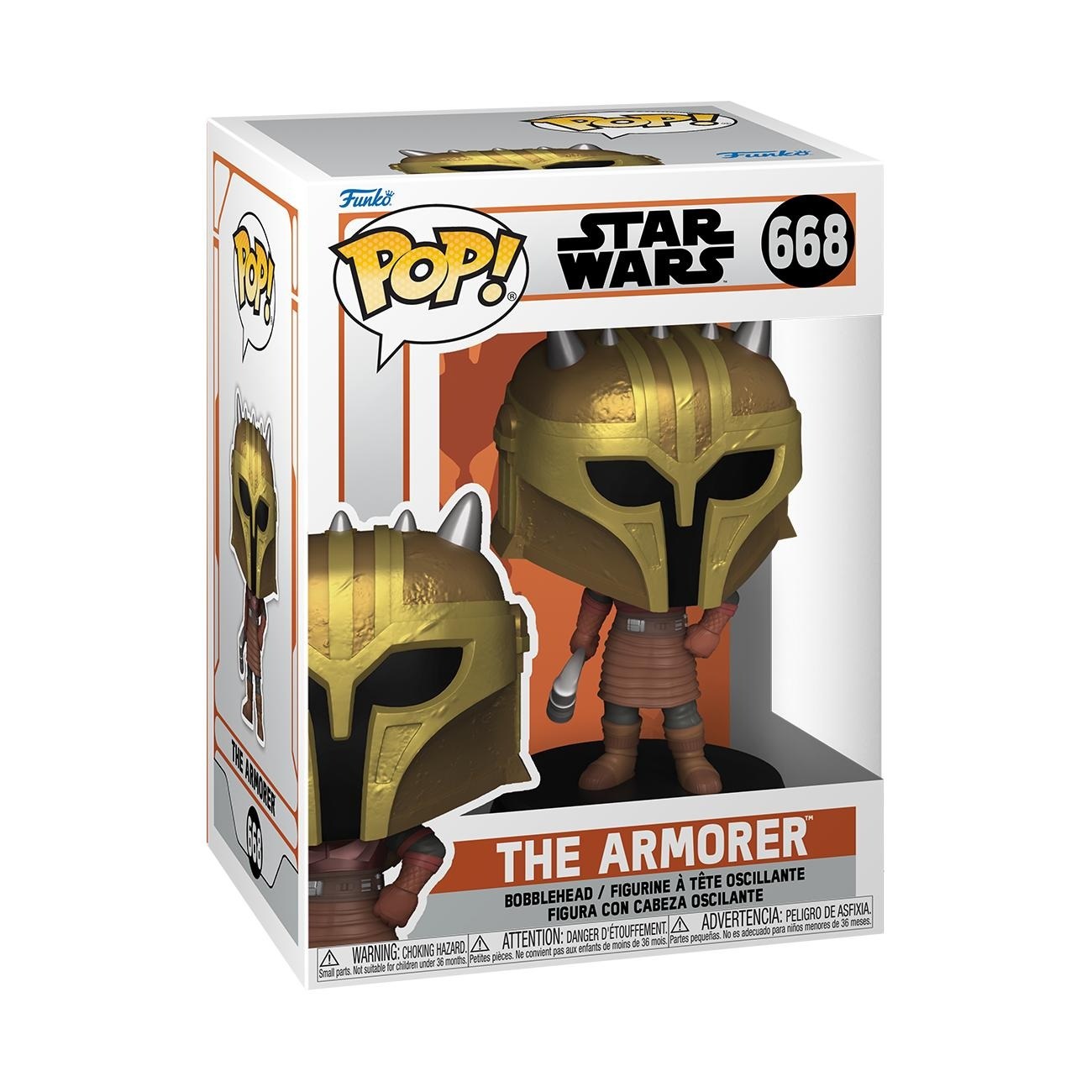 Funko Pop! Vinyl - Star Wars: The Mandalorian - The Armorer - Figura da Collezione in Vinile - Merchandising Ufficiale - Idea Regalo