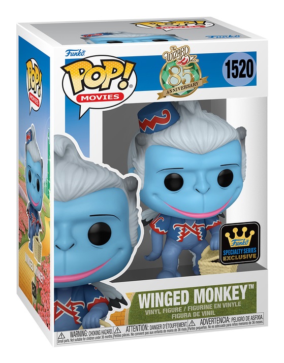 Funko POP! Movies - The Wizard Of Oz - Winged Monkey - Figura in Vinile da Collezione - Altezza 9,5 cm - Variante Chase 1/6