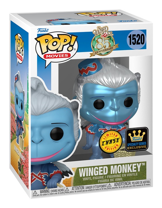 Funko POP! Movies - The Wizard Of Oz - Winged Monkey - Figura in Vinile da Collezione - Altezza 9,5 cm - Variante Chase 1/6
