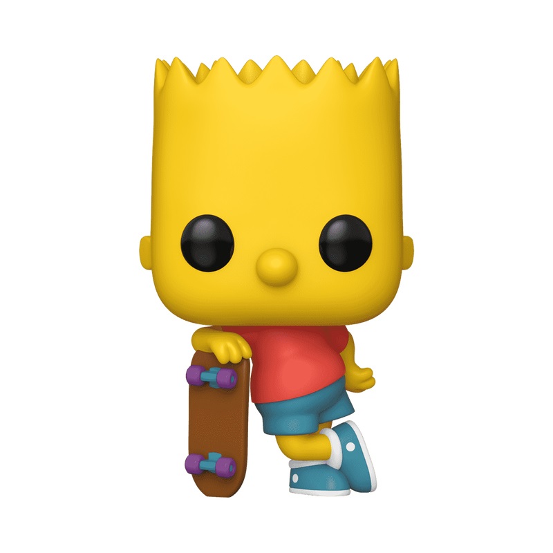 Funko Pop! The Simpsons - Bart Simpson - Figura in Vinile da Collezione - Altezza 9,5 cm - Merchandising Ufficiale
