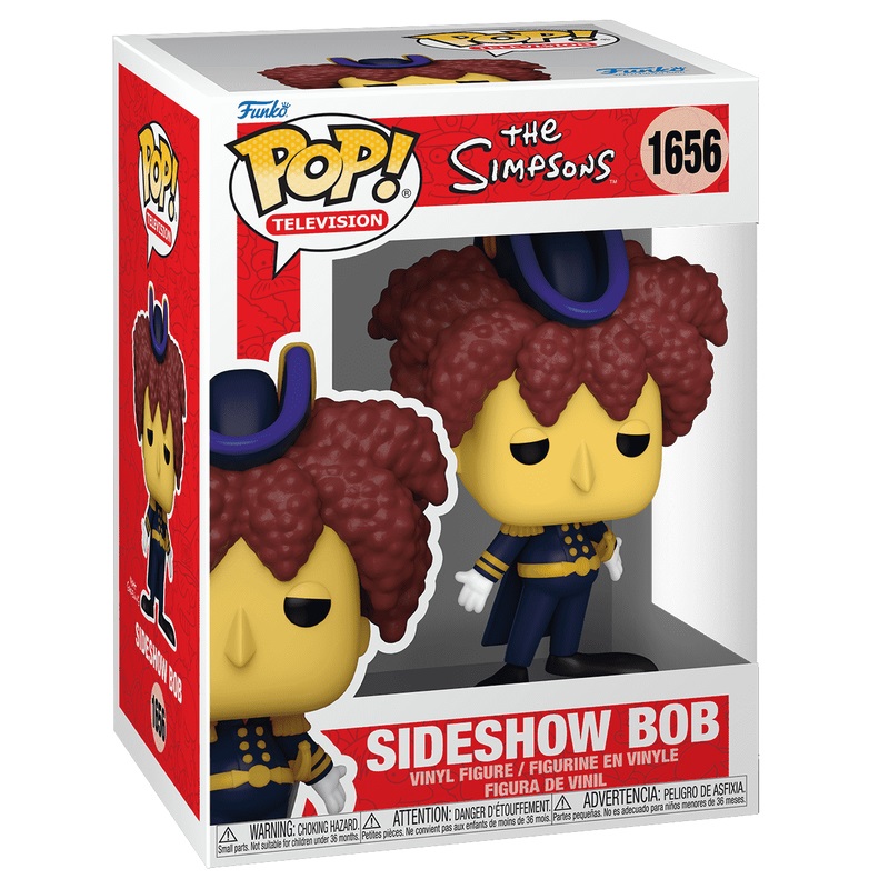 Funko Pop! Television - Sideshow Bob - The Simpsons - Figura in Vinile da Collezione - Altezza 9,5 cm - Merchandising Ufficiale
