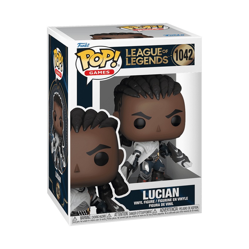 Funko Pop! Games: Lucian - League of Legends - Figura in Vinile da Collezione - Altezza 9,5 cm - Idea Regalo e Merchandising Ufficiale