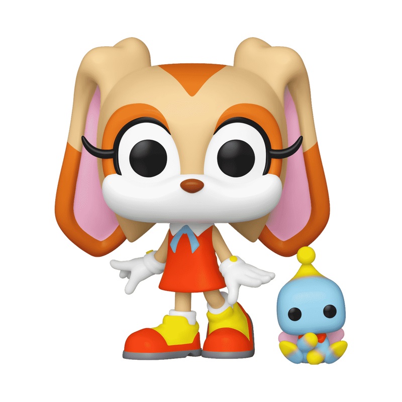 Funko Pop! & Buddy - Sonic The Hedgehog - Cream With Cheese - Figura in Vinile da Collezione - Oggetto da Collezione per Bambini e Adulti