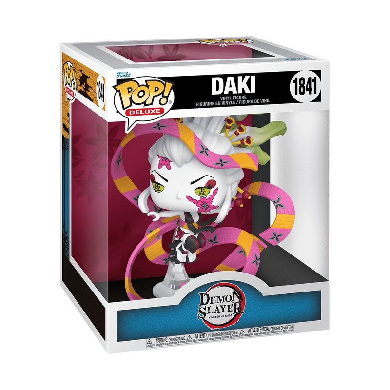 Funko Pop! Deluxe - Daki (Demon Form) - Demon Slayer - Figura in Vinile da Collezione 9,5 cm - Idea Regalo per Appassionati di Anime