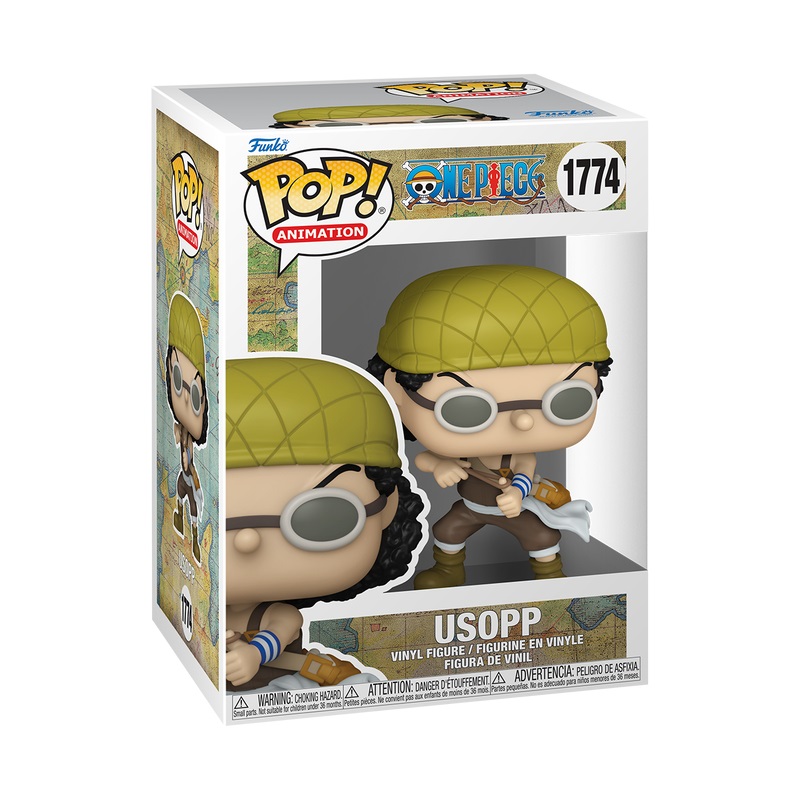 Funko Pop! Animation - One Piece Usopp 1774 - Figura in Vinile da Collezione Alta 9 cm