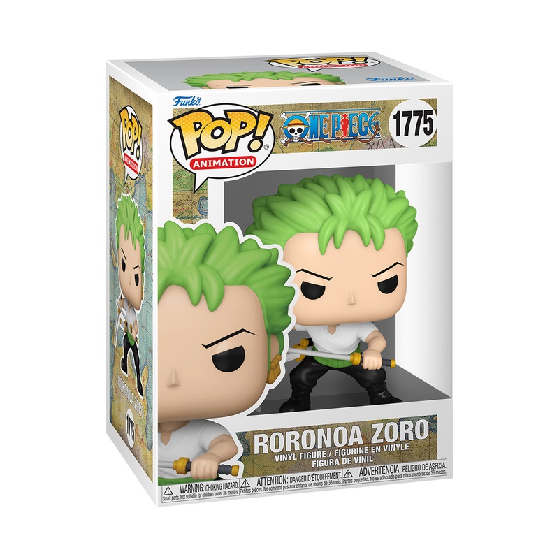 FUNKO POP! Animation - One Piece - Roronoa Zoro - Figura in Vinile da Collezione 9cm - Versione CHASE Disponibile
