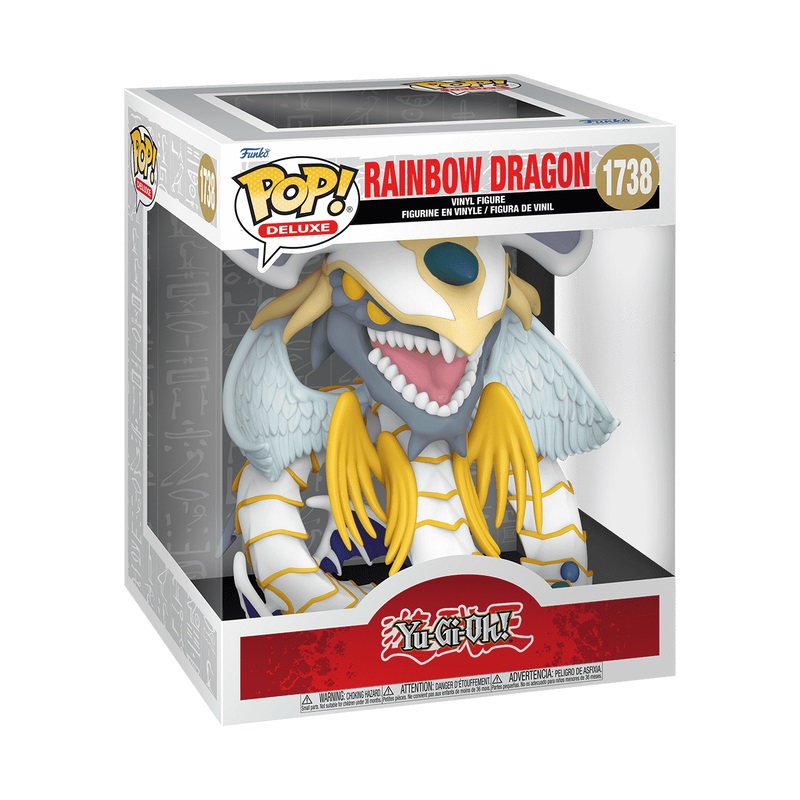 Funko Pop! Deluxe - Rainbow Dragon - Yu-Gi-Oh! - Figura in Vinile da Collezione - Altezza 9,5 cm - Idea Regalo per Fan