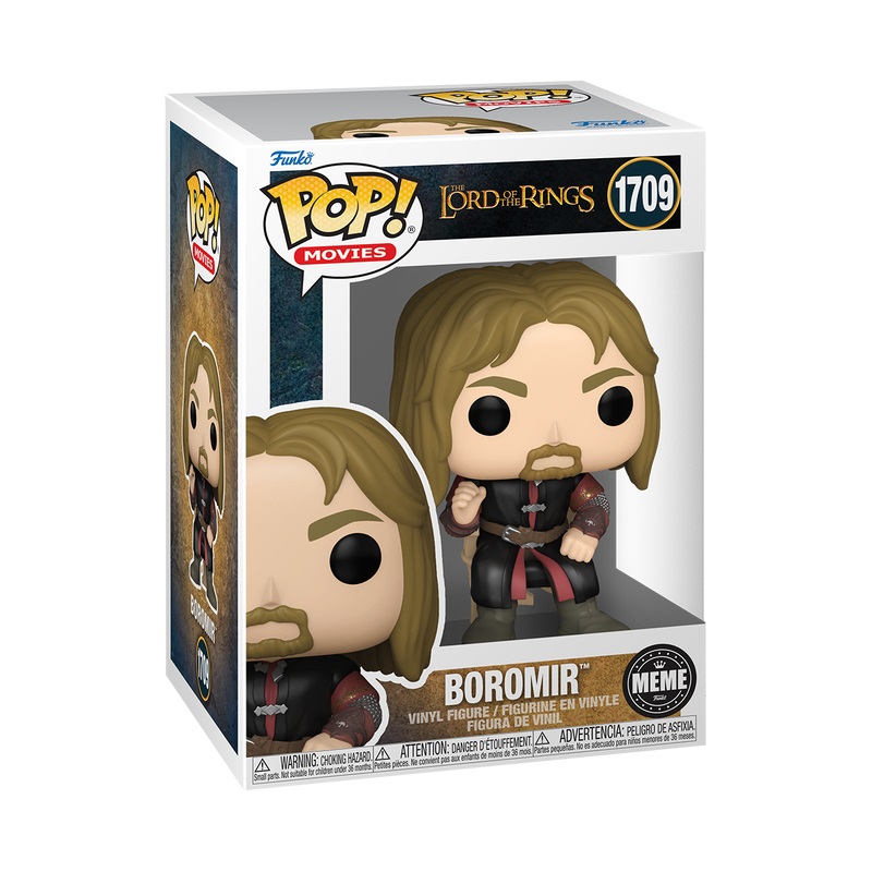 Funko Pop! Vinyl - Boromir (Meme) - Il Signore degli Anelli - Figura in Vinile da Collezione - Altezza 9,5 cm - Merchandising Ufficiale