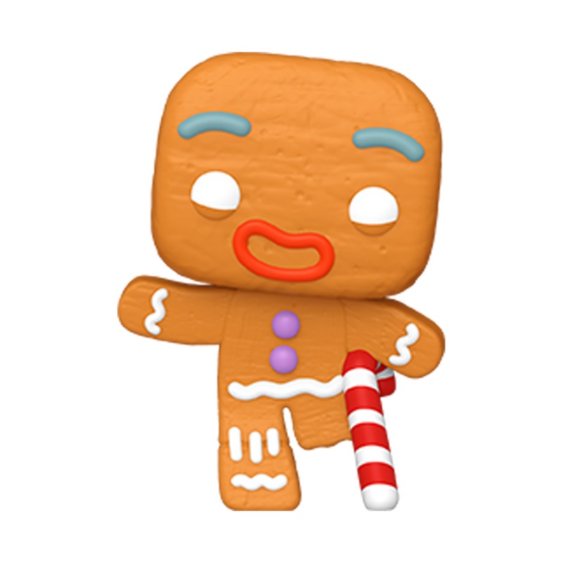 Funko Pop! Gingerbread Man - Shrek - Figura in Vinile da Collezione - Altezza 9,5 cm - Merchandising Ufficiale