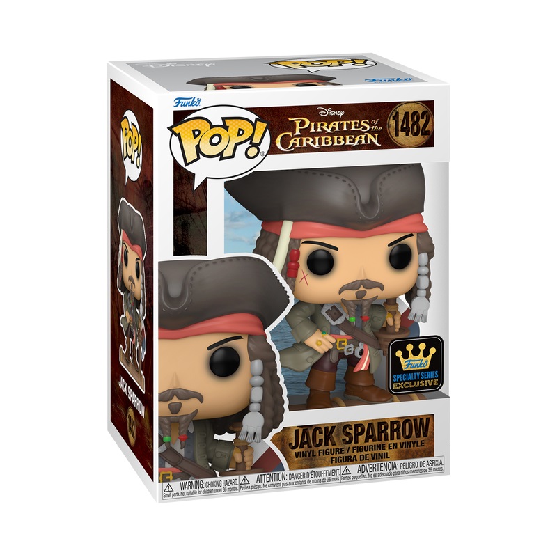 Funko Pop! Disney - Jack Sparrow (Pirati dei Caraibi) - Figurina in Vinile 9 cm da Collezione