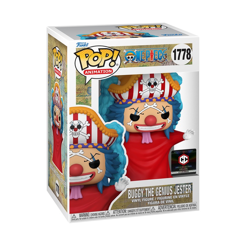 Funko Pop! Animation - Buggy The Genius Jester (Special Edition) - One Piece - Figurina in Vinile 9 cm