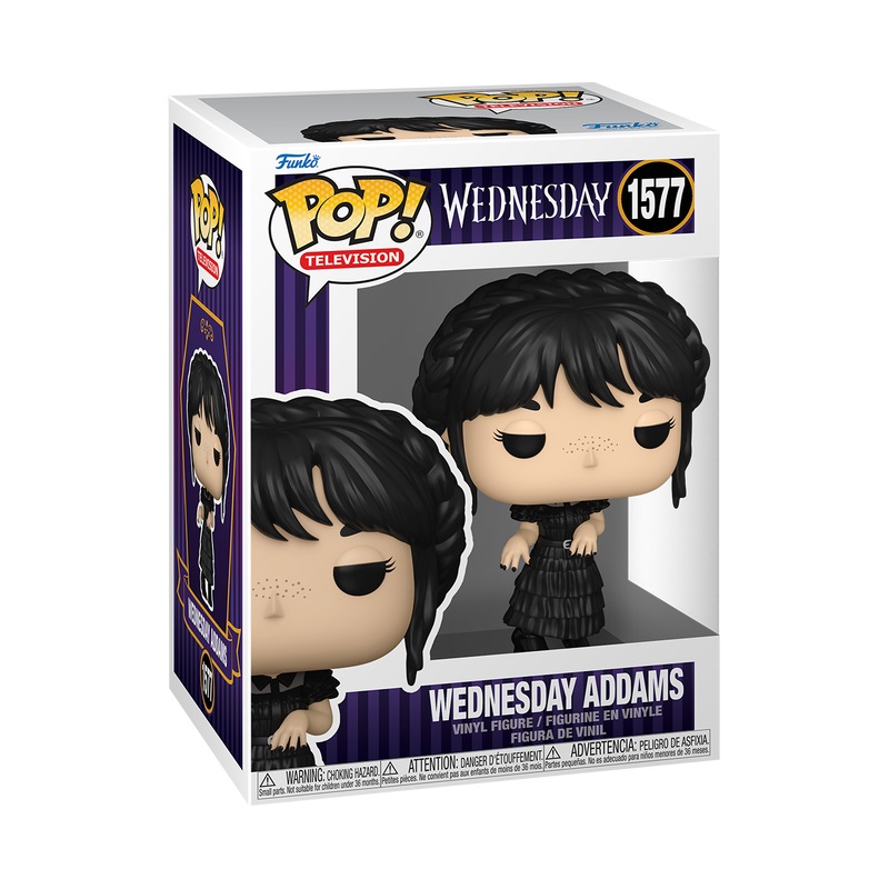 Funko Pop! Wednesday Addams - Figura in Vinile da Collezione - Altezza 9 cm - The Addams Family - Personaggio da Collezione