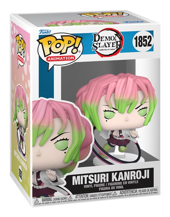 Funko Pop! Animation - Mitsuri Kanroji (1852) - Demon Slayer - Figura in Vinile da Collezione 9cm