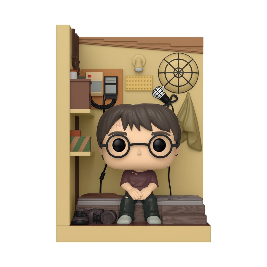 Funko Pop! Nooks: Figura in Vinile Harry Potter Cupboard - Collezionabile da 9,5 cm, Idea Regalo per Fan di Harry Potter
