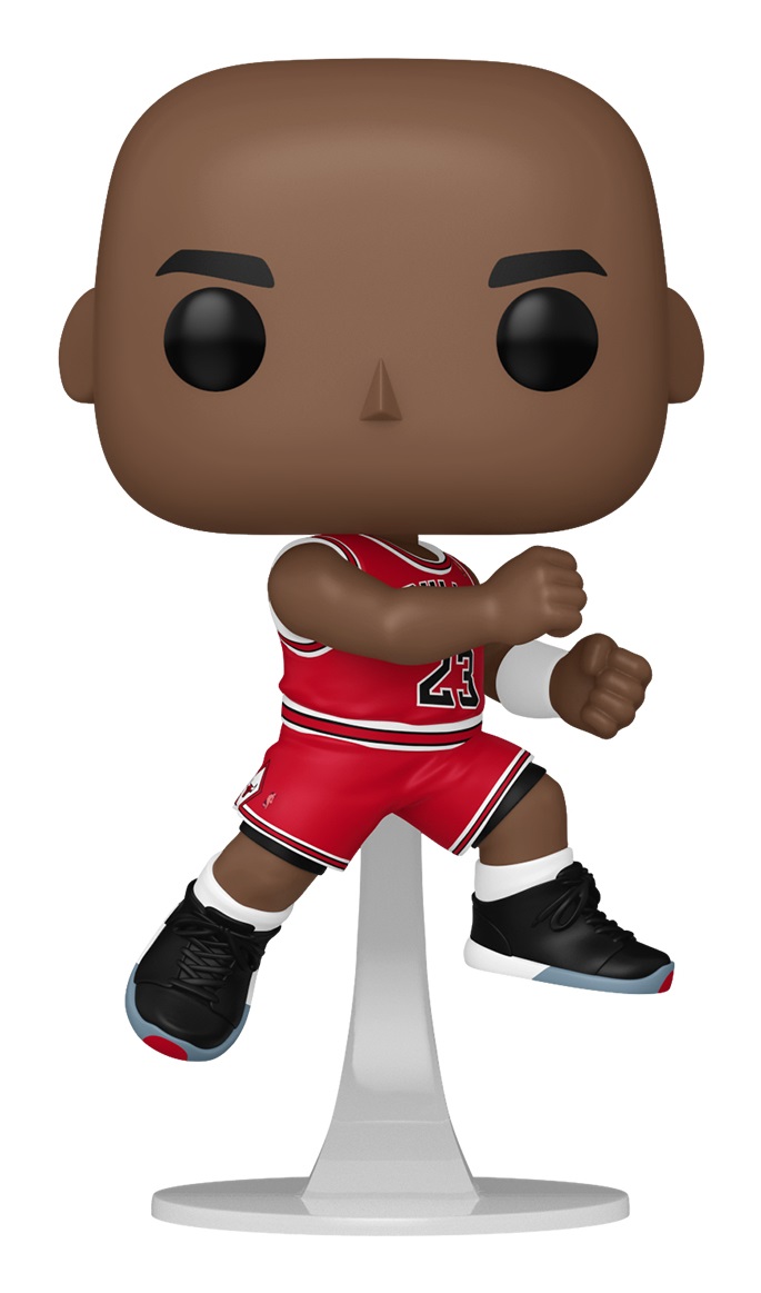 Funko Pop! NBA: Michael Jordan ('89) The Shot - Figura in Vinile da Collezione - Altezza 9,5 cm - Merchandising Ufficiale per Collezionisti