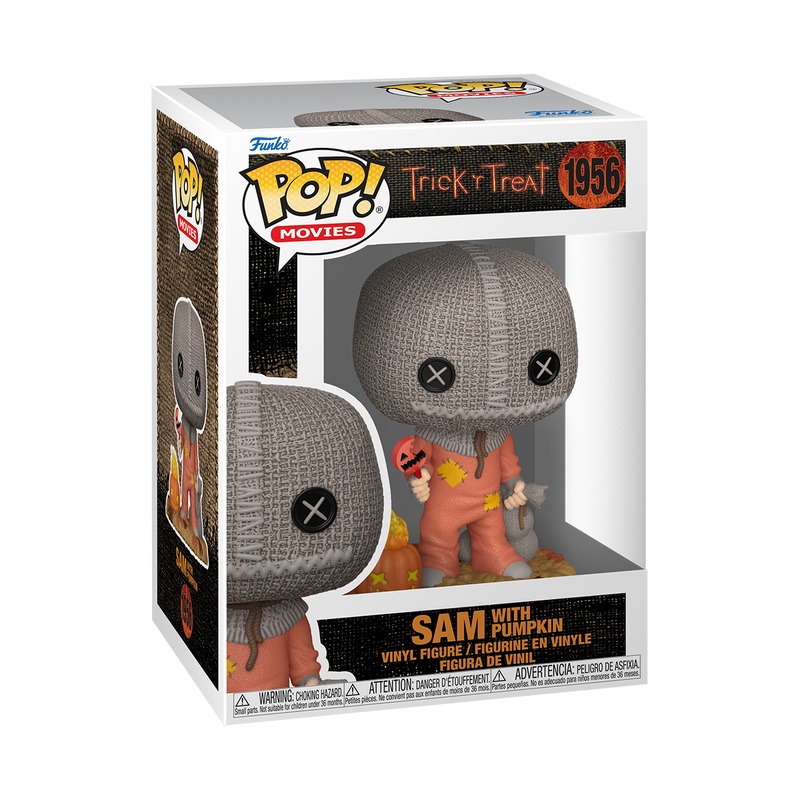 Funko Pop! Sam con Zucca - Personaggio da Collezione in Vinile - Trick 'r Treat