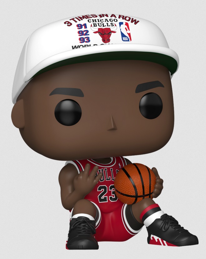 Funko Pop! NBA: Bulls - Michael Jordan - Figura in Vinile da Collezione Alta 9,5 cm - Idea Regalo per Fan del Basket